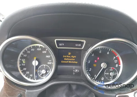 2015 Mercedes-Benz Gl 450 4Matic из США, поврежденный, VIN 4JGDF6EE5FA507739